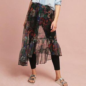 Anthropologie Meena Skirted Pants